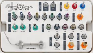 crestal sinus lift, lateral window sinus lift, complete sinus kit