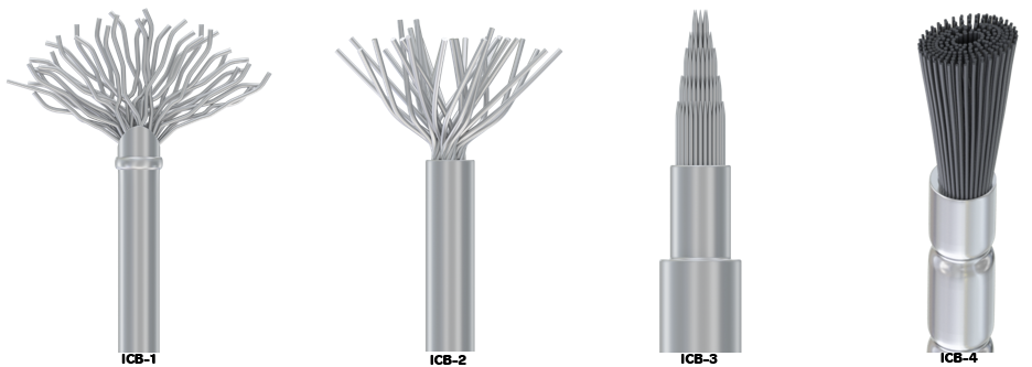 NiTi brushes