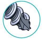 Active Apex Dental Fixation screw