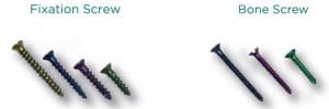 dental bone fixation screw
