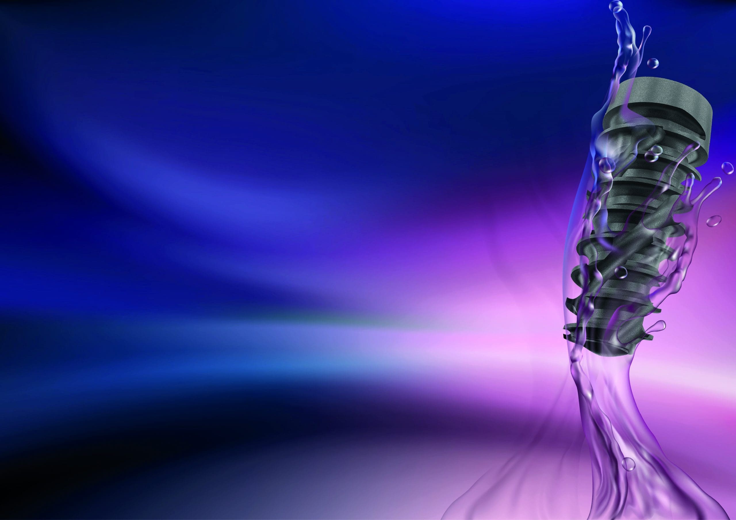 Powerbone Dental Implant with Active Plasma SLA surface